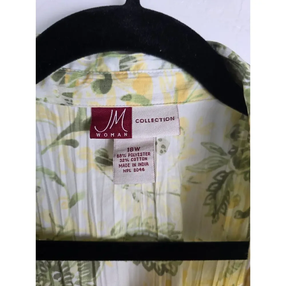 JM Women Collection NWT size 18w Lemoncello - Picture 2 of 6